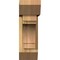 Ekena Millwork Merced Slat Rough Sawn Bracket w/ Offset Brace, Western Red Cedar, 6"W x 18"D x 18"H BKT0604X18X18MRC06RWR - alternate 2